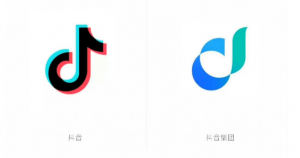 抖音APPlogo与新logo对比